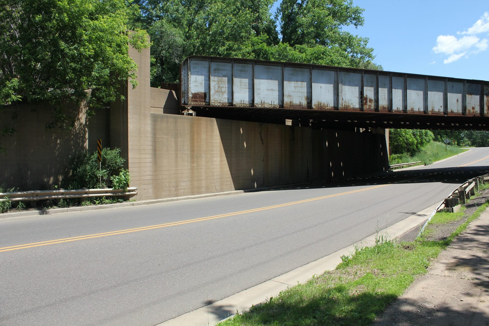 West abutment